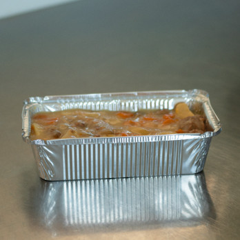 Bandeja de aluminio de 900 ml