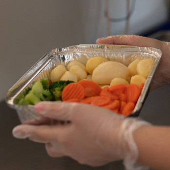 Bandeja de aluminio de 2000 ml