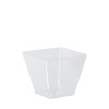Tarro minicubo de cristal transparente reutilizable de 6 cL