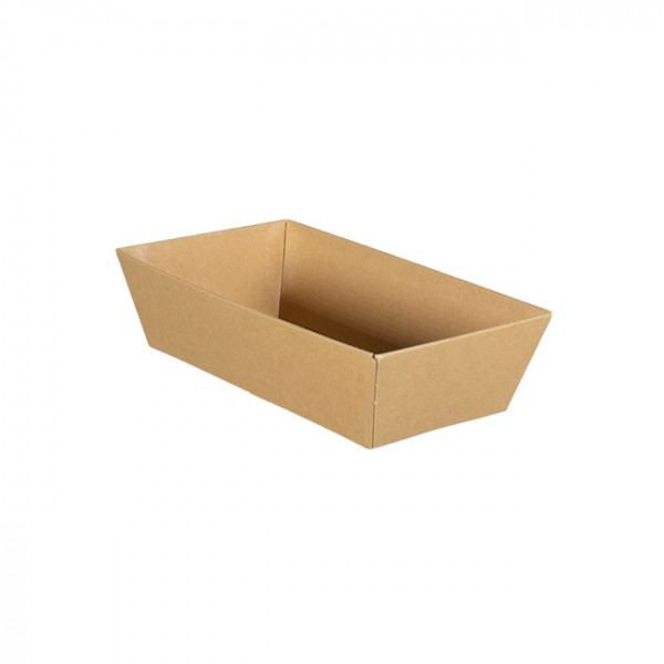 Bandeja de cartón kraft 230 ml