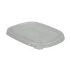 Tapa de PP para bandejas de fibra de bambú de 580 ml y 750 ml