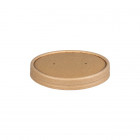 Tapa de cartón kraft para ollas soperas de 12 Oz y 16 Oz