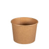 Bote de sopa de cartón Kraft 360 ml/12 oz