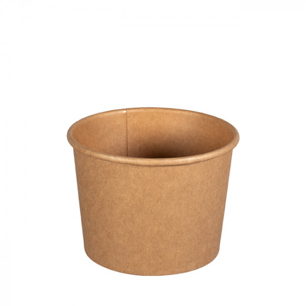 Bote de sopa de cartón Kraft 360 ml/12 oz