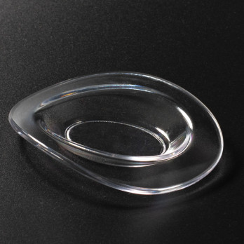 Verrine con placa elíptica transparente - Gama de lujo