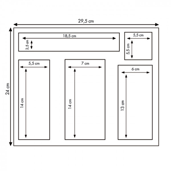 Bandeja de comida de fibra vegetal con tapa - I10008