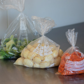 Bolsas de congelación con clip