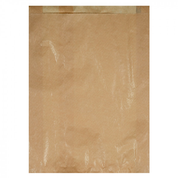 Bolsa Brioche 107 en papel kraft 24 + 7 x 36 cm