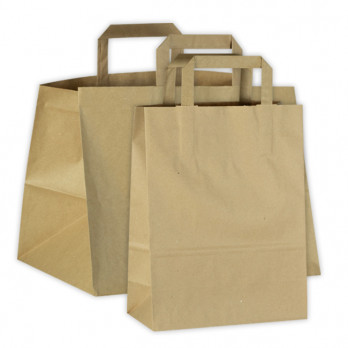 Bolsas de papel kraft con asas