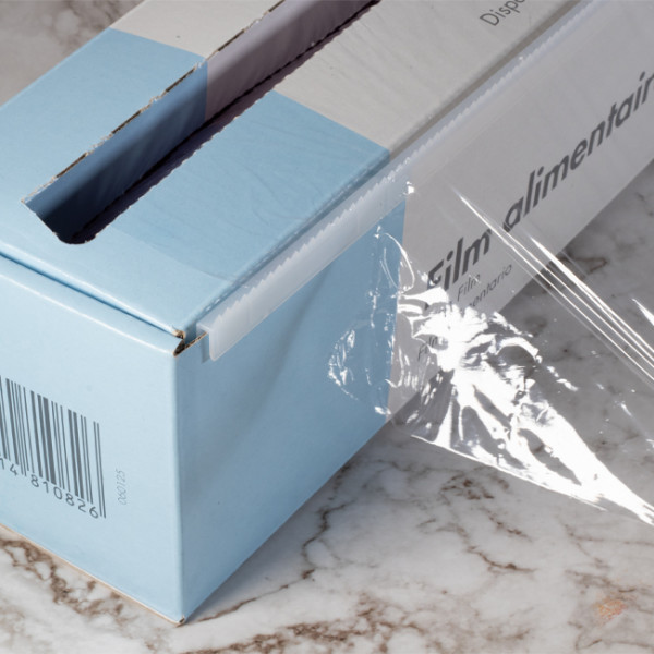 Film estirable para profesionales con sierra de corte