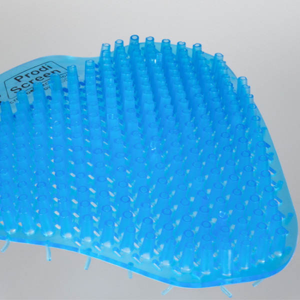 Mampara urinario antisalpicaduras menta azul