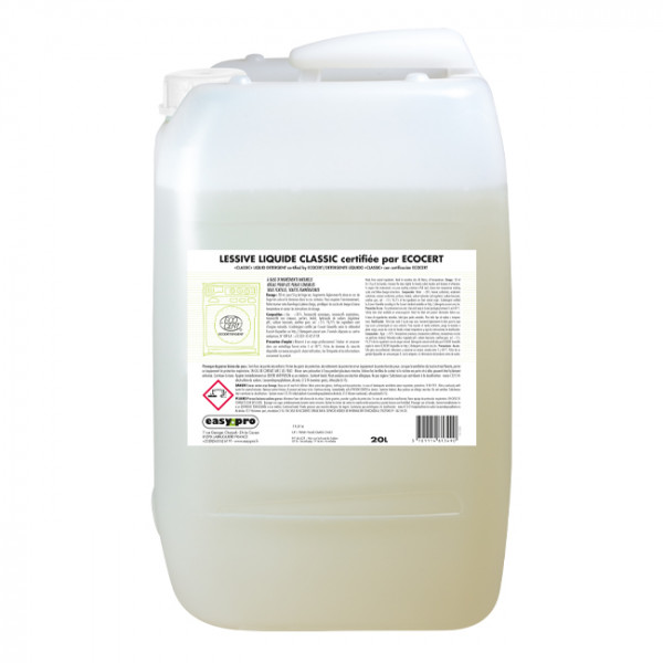Detergente líquido Classic Ecocert 20 L - Precio reducido