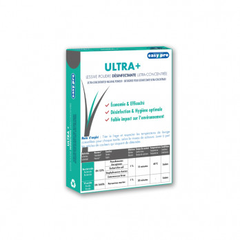 ULTRA+ desinfectante virucida en polvo en dosis de 130 g