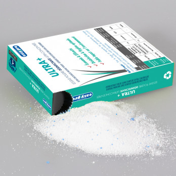 ULTRA+ desinfectante virucida en polvo en dosis de 130 g