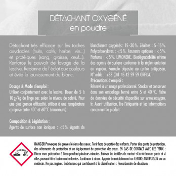 Quitamanchas en polvo oxigenado 5 kg