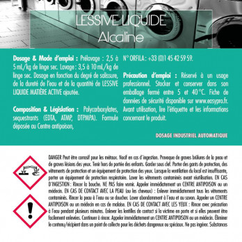 Detergente líquido Alcalino 20 L Especial Dosificación Automática