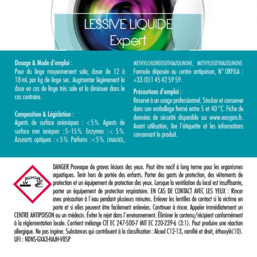 Detergente líquido Expert 20 L
