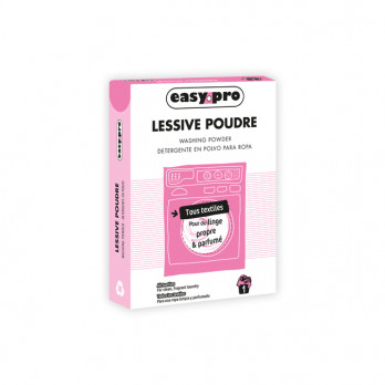 Polvo de lavar en dosis de 130 g - Cajas de cartón