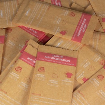 Toallitas antidecoloración en estuches