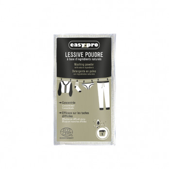 Ecocert detergente en polvo en dosis de 50 g