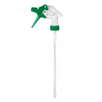 Cabezal pulverizador verde para botella de 600 ml