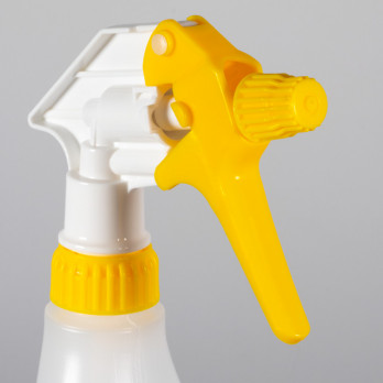 Cabezal pulverizador amarillo para botella de 600 ml
