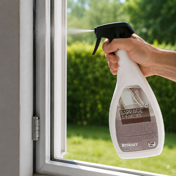 Repelente de insectos para ventanas en pulverizador de 750 ml