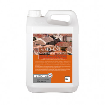 Tratamiento de musgos y líquenes en tejados y fachadas 5 L