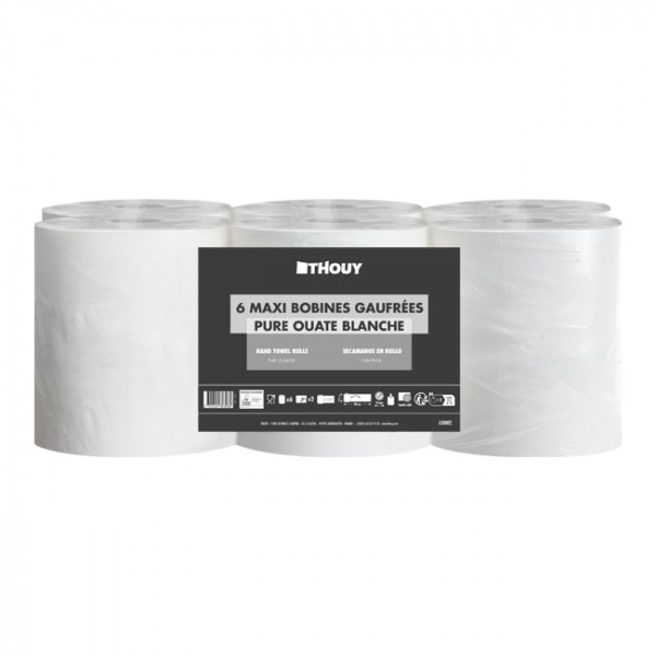 Maxi bobina de 2 capas de algodón reciclado - PROMO