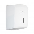 Dispensador para bobinas MAXI de 18.5 cm Papel Limpieza y Secado ABS Blanco