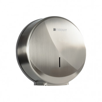 Dispensador Portarrollos de papel higiénico Maxi jumbo - Acero inoxidable satinado