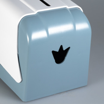 Dispensador para bobinas MINI Papel Limpieza y Secado ABS Blanco