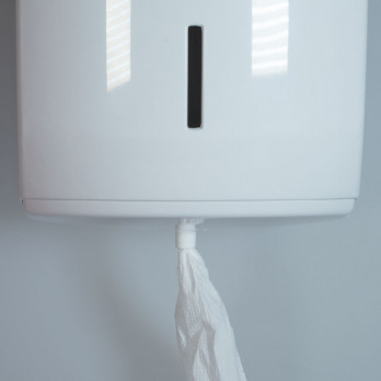 Dispensador de bobinas MAXI Hoja a Hoja - Plástico ABS blanco