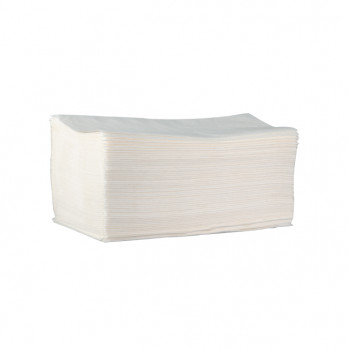 Servilletas para el secado de las mano plegadas en W - Guata pura 2 capas - 15 x 100 hojas 21 x 33,5 cm