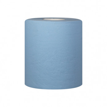 Bobina Maxi 2 capas - Guata reciclada azul - 112 m