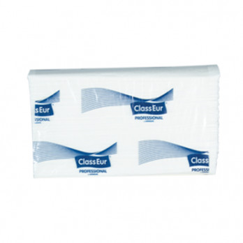 Caja de 25 paquetes Toallas secamanos Celulosa 3 Capas plegada en W (25x150 uds) 20,5 x 24 cm