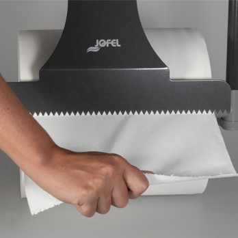 Dispensador - Soporte de mural pared para bobinas de papel INDUSTRIAL. Portabobinas