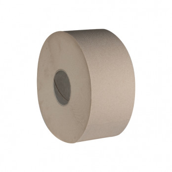 Papel higiénico 2 capas - Celulosa reciclada Kraft Habana - Mini jumbo 180 m