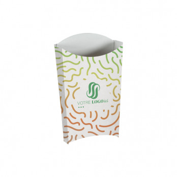 Caja personalizada para fichas en cartón blanco de 190 g - Impresión en cuatricromía sin límite de colores