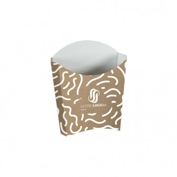 Caja para fichas personalizada en cartón kraft de 135 g - Impresión en hasta 4 colores