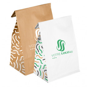 Bolsas SOS de papel personalizadas sin asas para profesionales