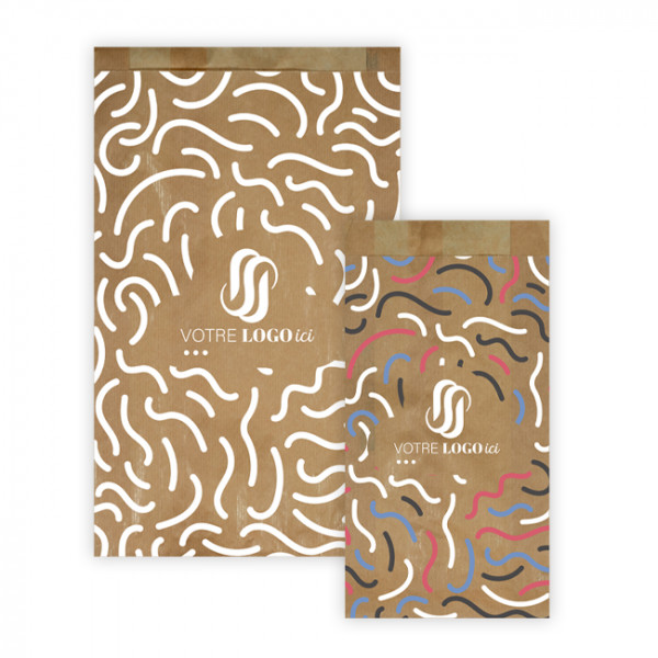 Bolsas de papel personalizadas para frutas y verduras