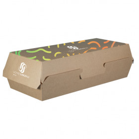 Cajas de cartón para panini personalizadas