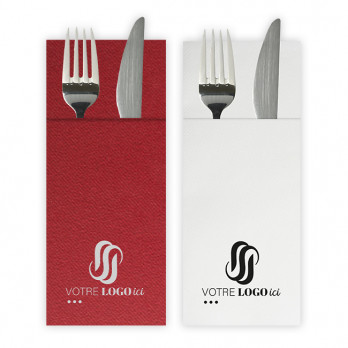 Toallas de papel con forma de canguro en bolsa personalizada