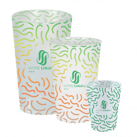 Vasos reutilizables personalizados