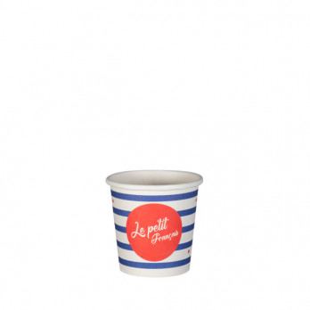 Vaso de 4 Oz 100% cartón 0% plástico personalizado - Impresión a color ilimitada