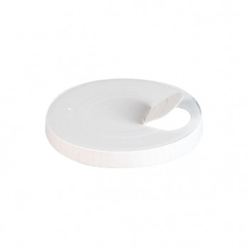 Tapa de cartón con pico para beber para vaso de 8 cm Ø