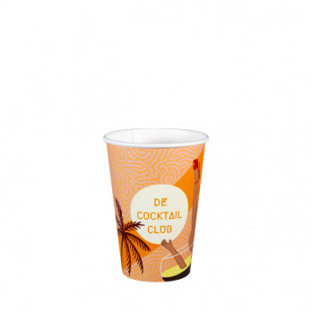 Vaso de papel personalizado de 7 oz - Impresión en color ilimitada