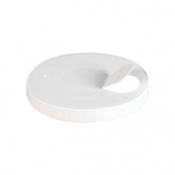 Tapa de cartón con pico para beber para vaso de Ø 9 cm