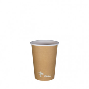 Vaso de cartón 100% kraft 0% plástico 6 Oz